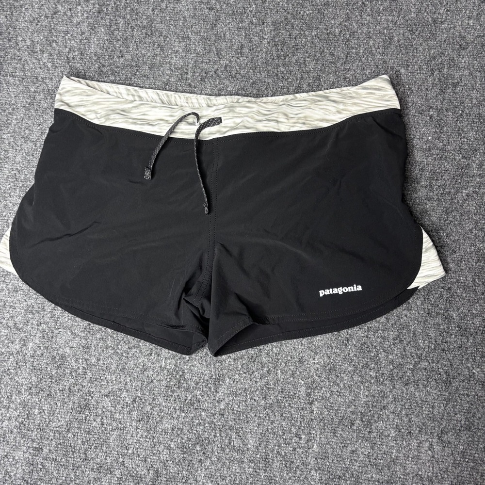 Patagonia Womens‎ Black Athletic Running Shorts Size Medium
